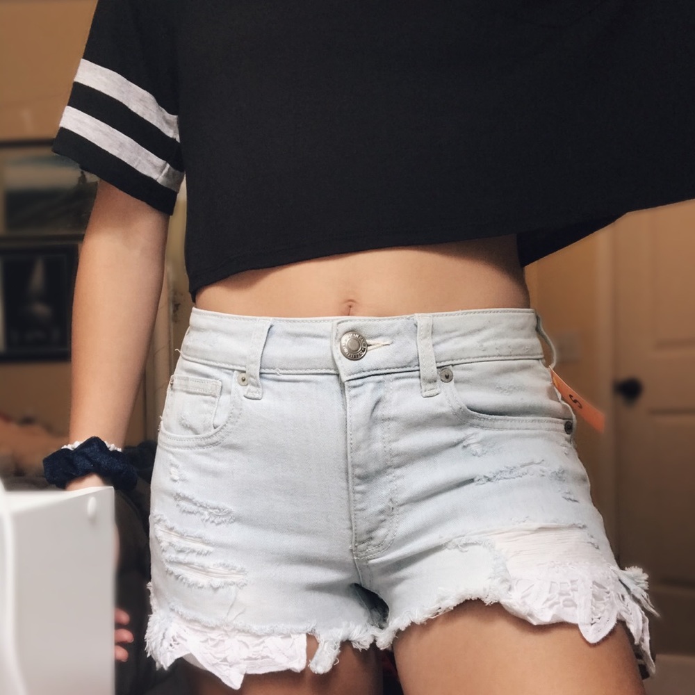 American Eagle jean shorts